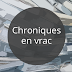 Chroniques en vrac d'avril