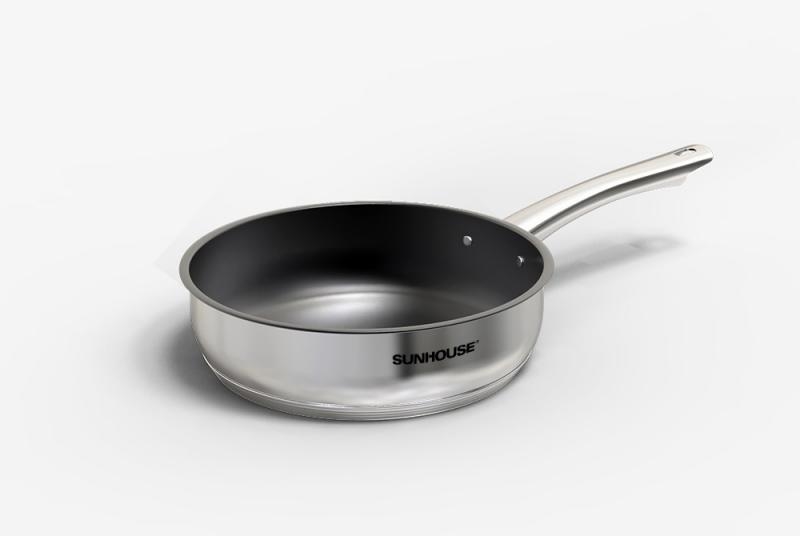 Chảo Inox 5 Đáy Sunhouse IN20M2