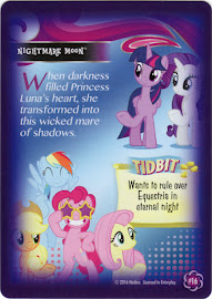 My Little Pony Nightmare Moon Equestrian Friends Trading Card