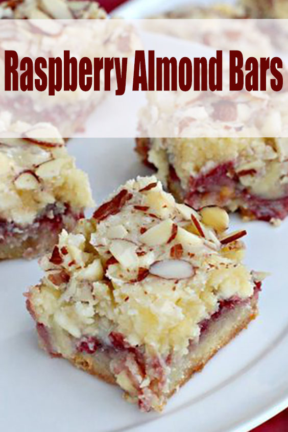 Raspberry Almond Bars Family Recipes