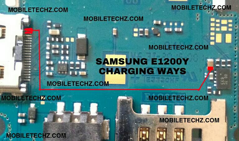 Samsung-E1200Y-Charging-Ways-Problem-jumper-solution