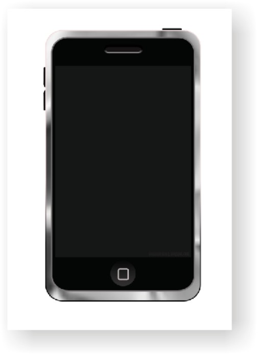 Menggambar Handphone Touch Screen Dengan Adobe Photoshop 