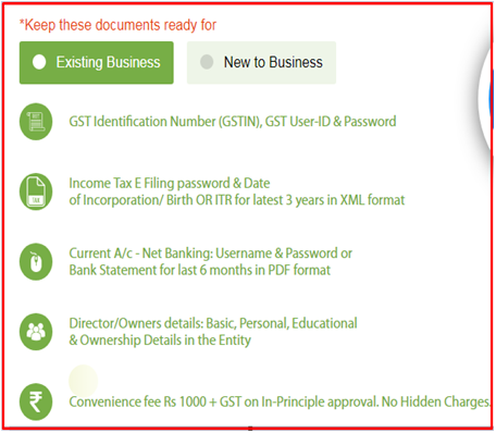 लोन के लिए आवश्यक दस्तावेज लोन के लिए आवश्यक दस्तावेज
