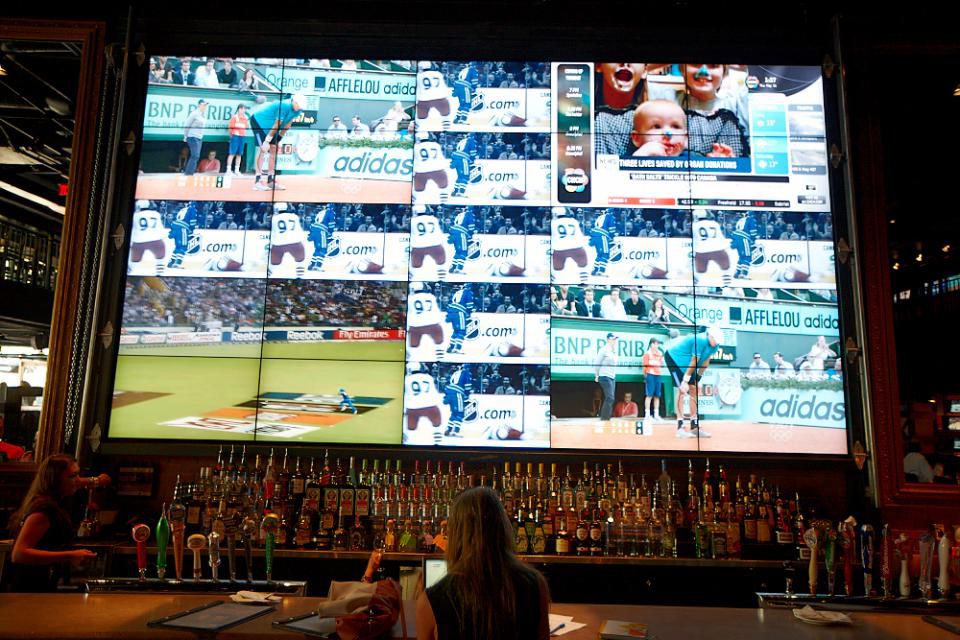 Big video wall for Jack Astor's flagship Toronto location