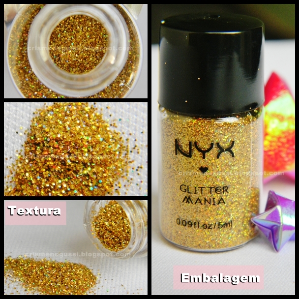 Cabelo e Maquiagem Ribeirão Preto Resenha Glitter NYX