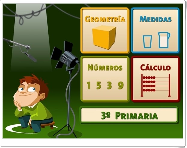 "Juegos, Números… ¡Acción!". 3º de Primaria.