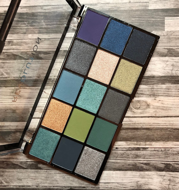 Makeup Revolution Reloaded Deep Dive Palette Swatches and Review