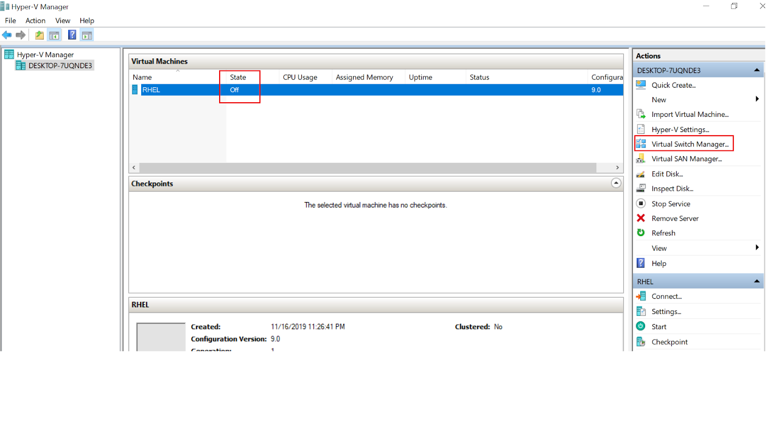 How to share the Wireless Network Connection with HyperV in Windows 10?
