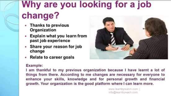 how to do a interview for a job