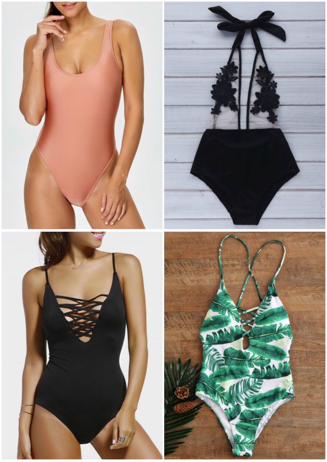 funky one piece bathing suits