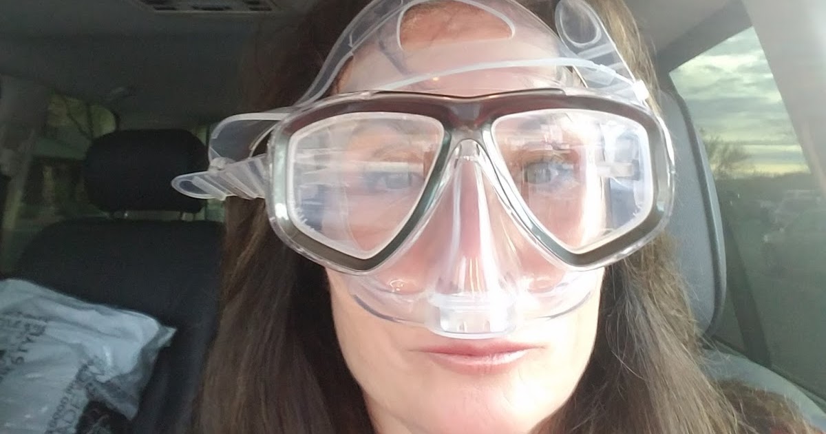 Prescription Snorkel Mask a glasses wearer must have! Amanda Behind