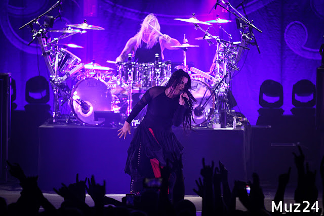 Фотографии с концерта Evanescence в Крокус Сити Холле