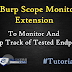 Burp Suite Extension - To Monitor And Keep Track of Tested Endpoints