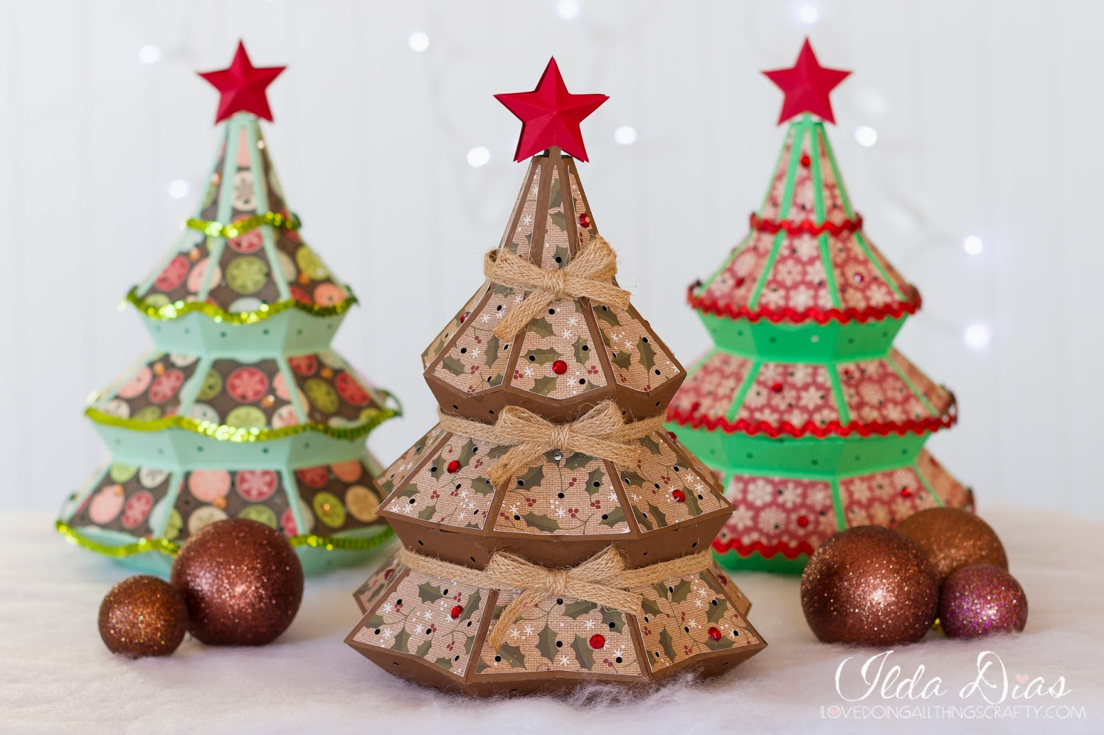 Download I Love Doing All Things Crafty 3d Christmas Tree Luminary Svgcuts