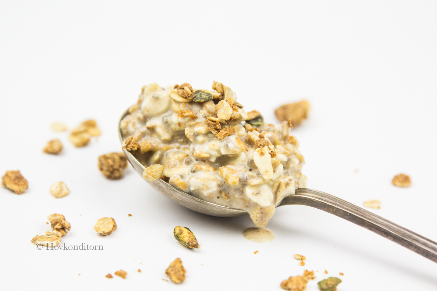 Overnight Peanut Butter Granola Oats