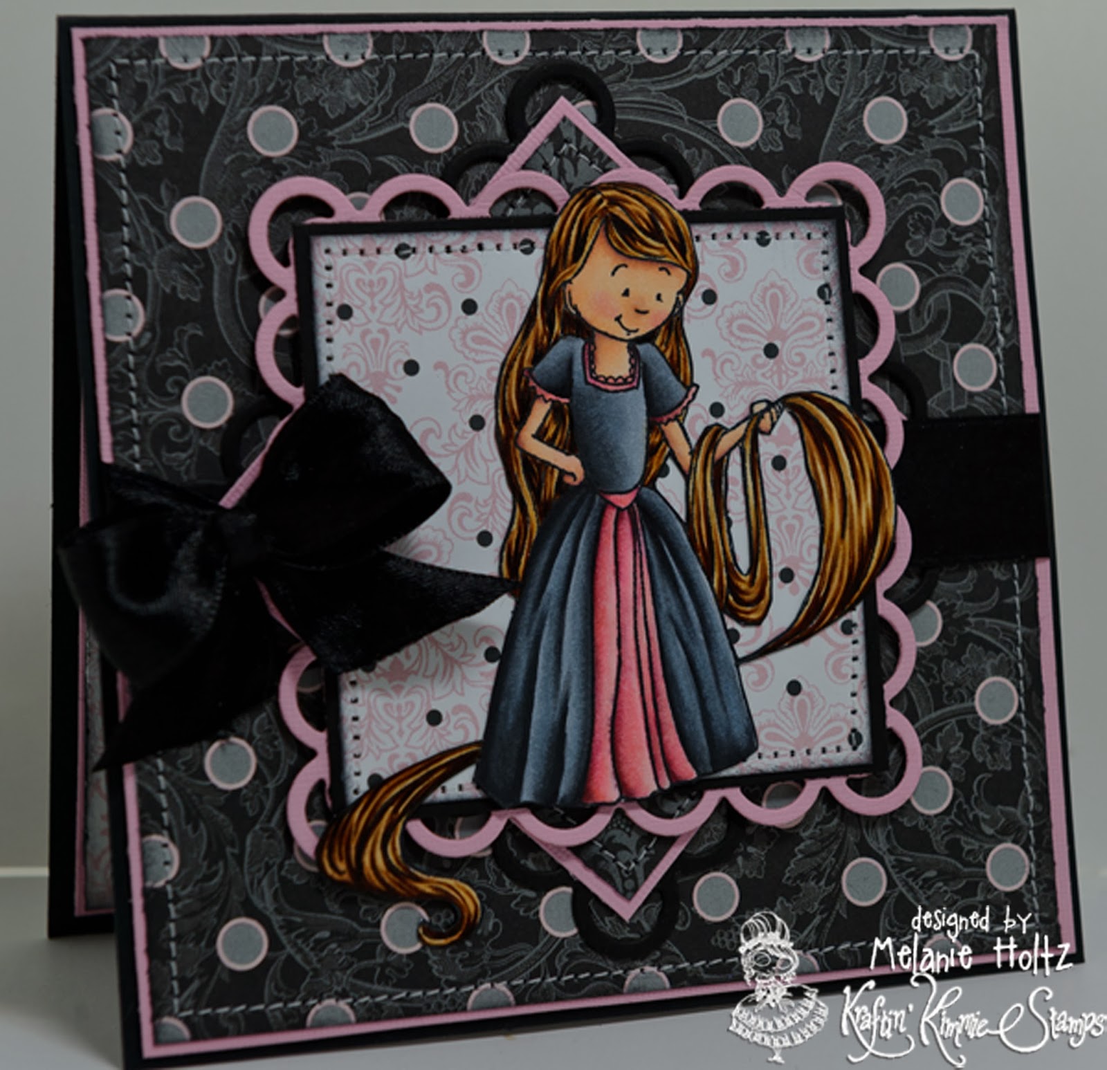 Paper Blessings Let Your Hair Down...It's Release Day at Kraftin' Kimmie Stamps!! Paper Blessings Let Your Hair Down...It's Release Day at Kraftin' Kimmie Stamps!!
