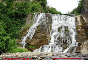 Ithaca Falls Waterfalls on Fall Creek NY