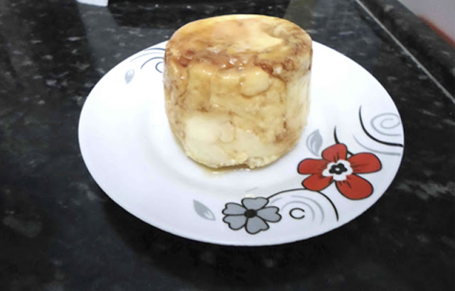 pudim de microondas na caneca-donnarita