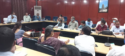 Gaya DM Meeting  गया डीएम मीटिंग, anjnewsmedia online