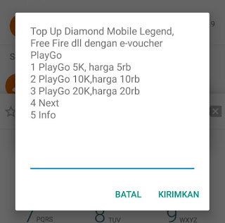 Cara Top Up Diamond Mobile Legends Pakai Pulsa XL Axis Cara Top Up Diamond Mobile Legends Pakai Pulsa XL Axis