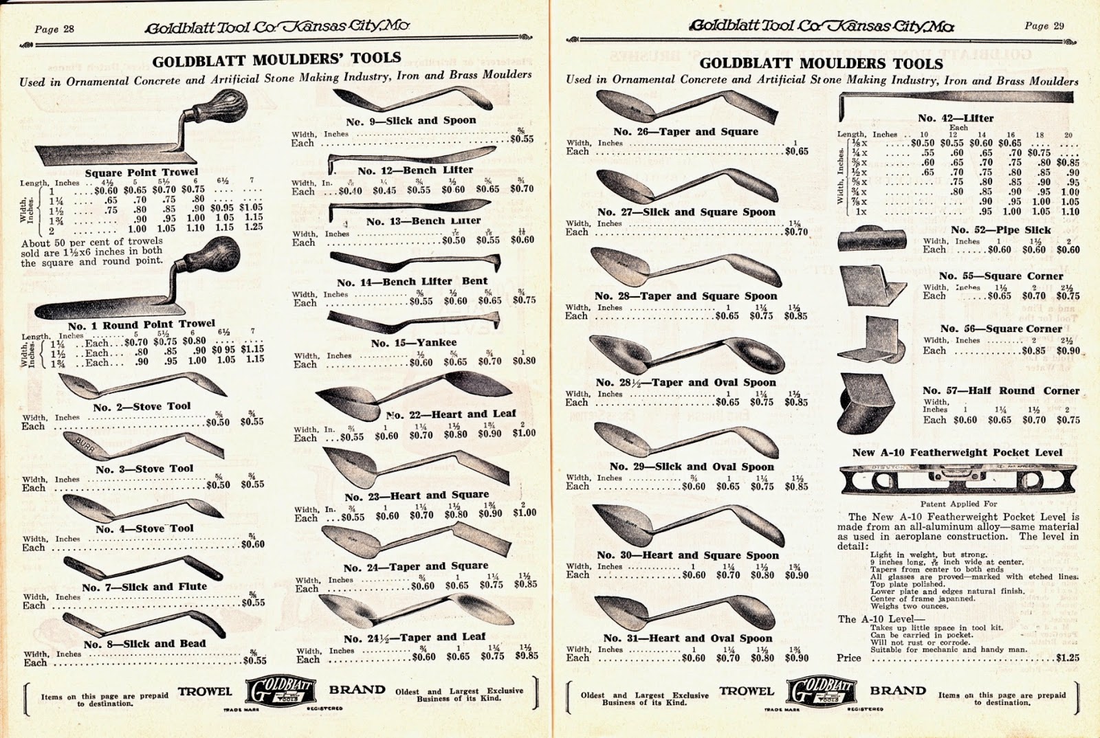 Trowel and Masonry Tool Collector Resource : History of Godwin & Burr