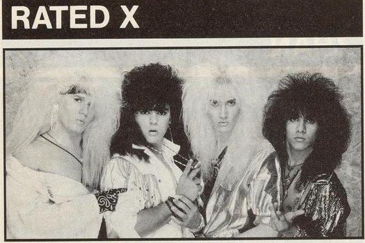 Rated X - Hollywood Demos (1987-1989) .