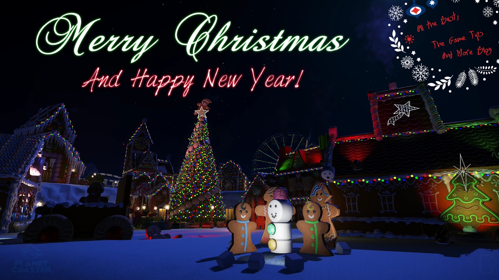 Merry Christmas - And Happy New Year, from The Game Tips And More Blog Wall...
