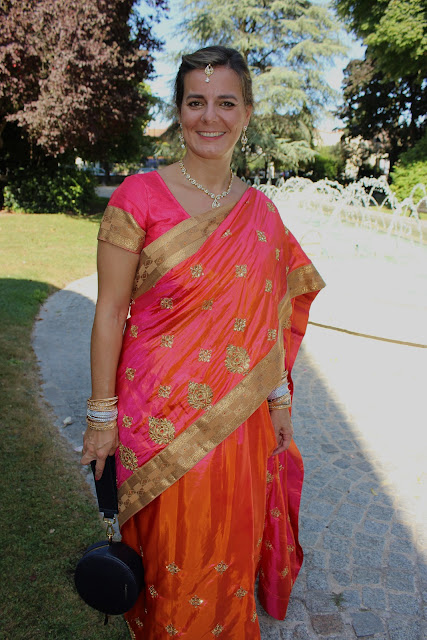 Sari indien, mariage indien, habits traditionnels, look du jour, les petites bulles de ma vie
