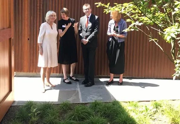 The Duchess visited the first Maggie's centre in Cardiff