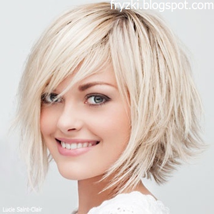 Wwwwlosyes Katalog Modnych Fryzur średnie Blond Włosy Hit 2013