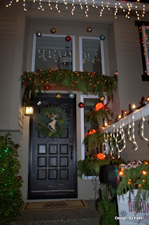 garland, wreath, Christmas