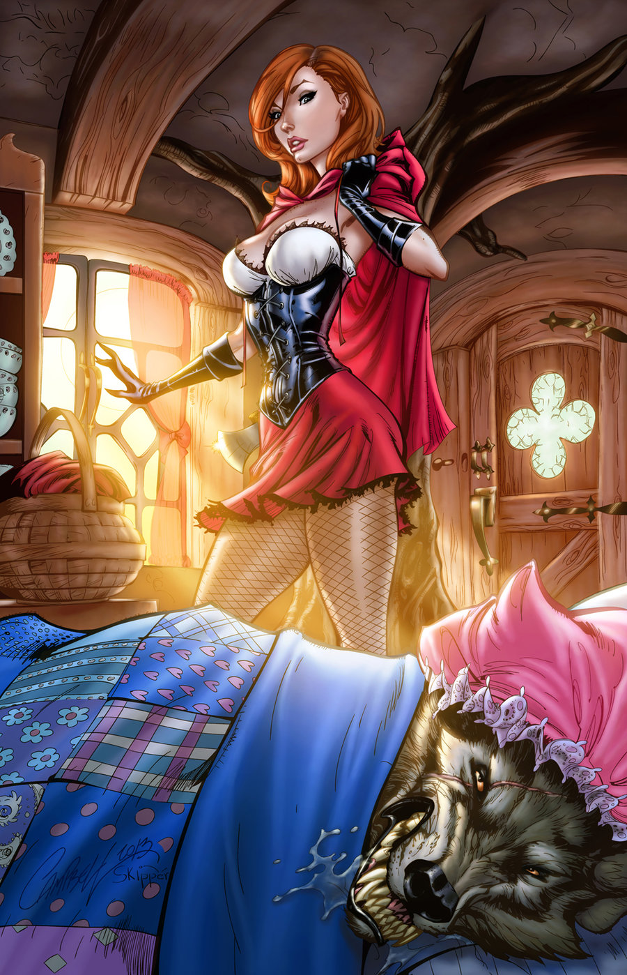 Tech-media-tainment: Little Red Riding Hood artwork and ...