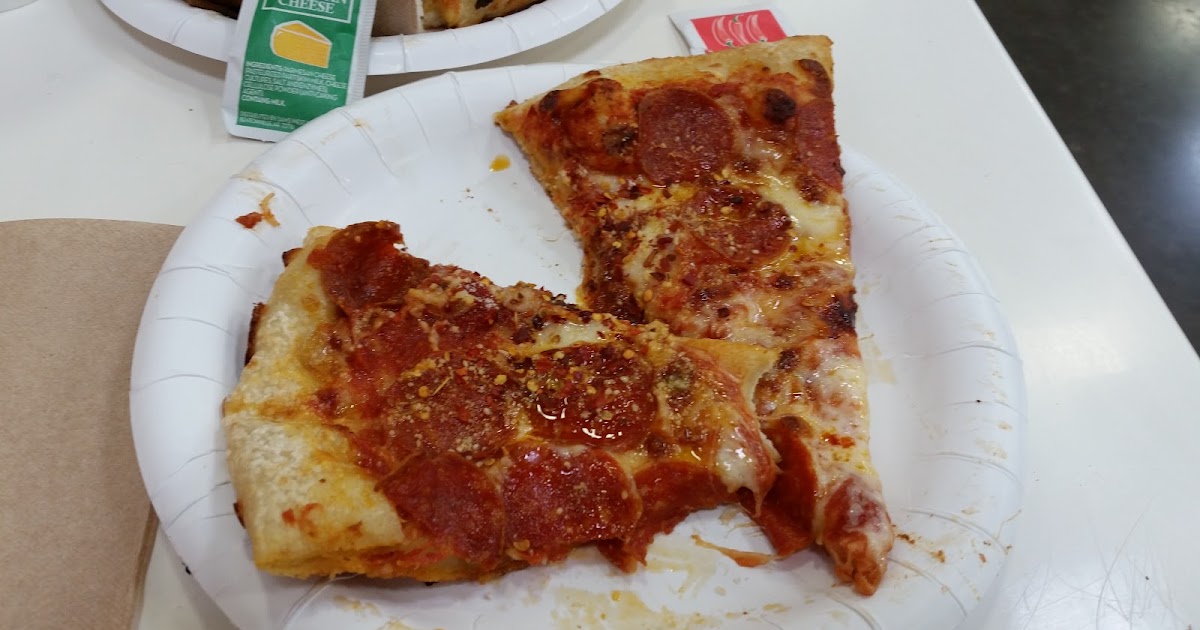 While You Are Dining Pizza by the Slice at Sam's Club!
