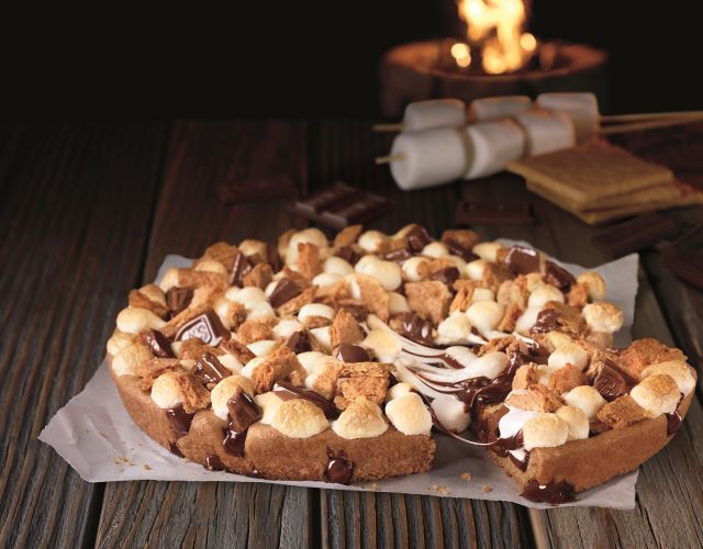 Pizza Hut Launches New Hershey S Toasted S Mores Cookie Brand Eating