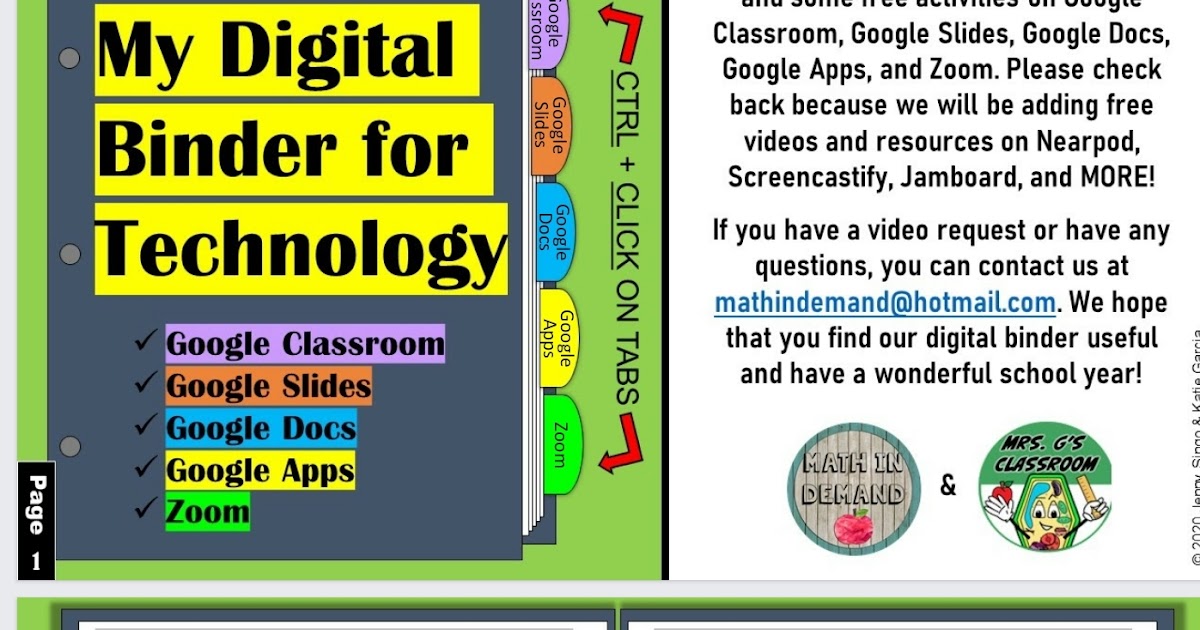 EZIT Digital binder for Technology