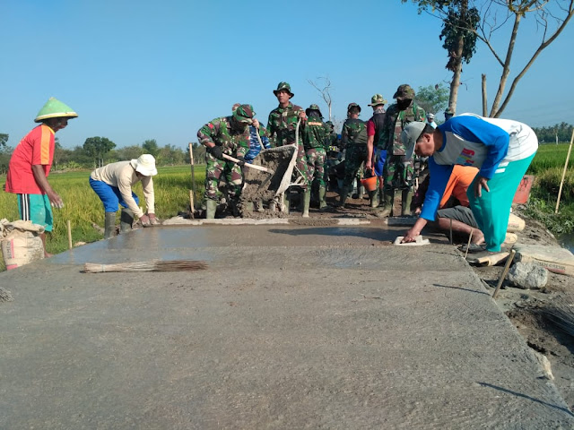 Selalu Pacu Prajurit dan Warga di TMMD Kodim Klaten