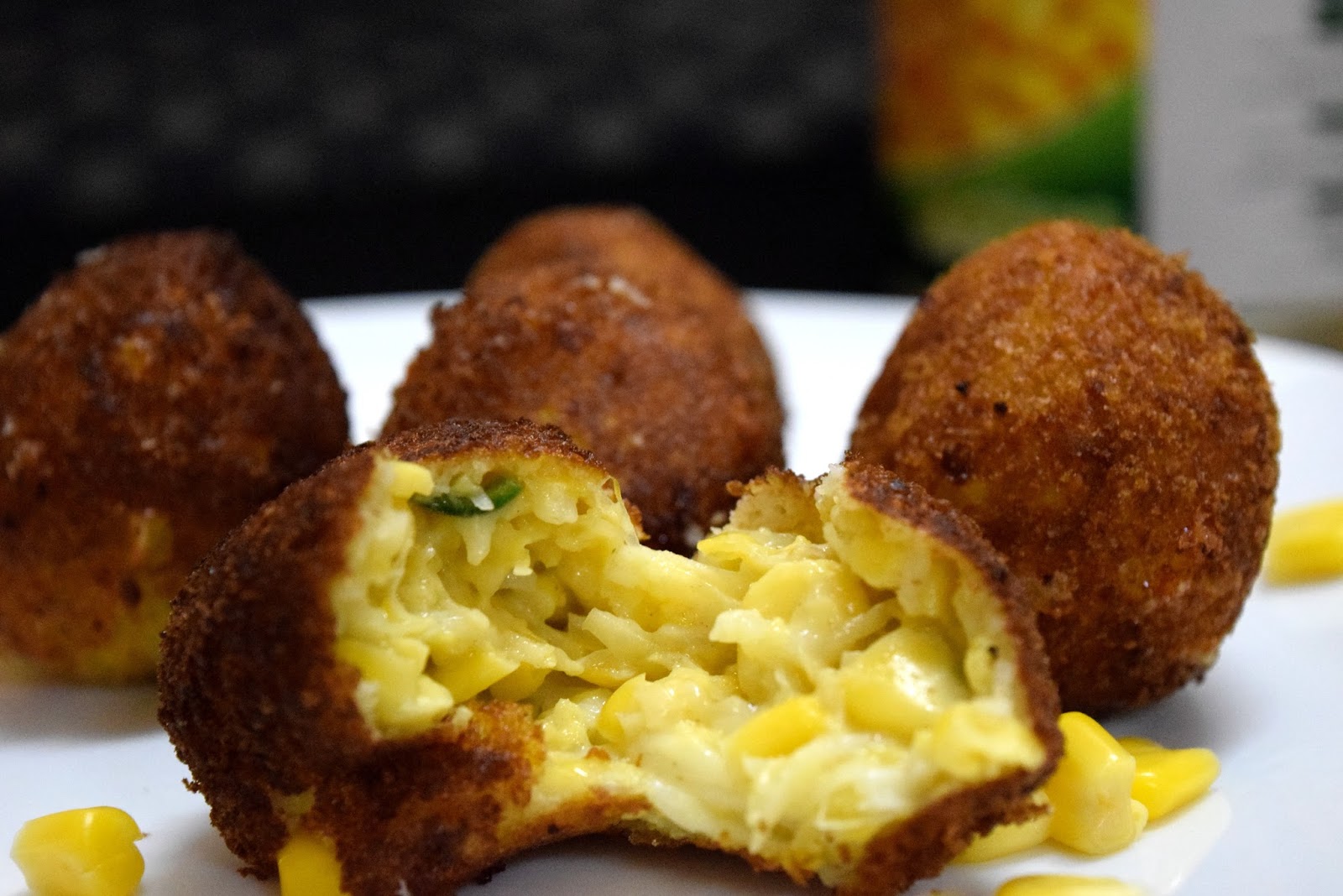 Corn Cheese Balls Eggs & Kettles
