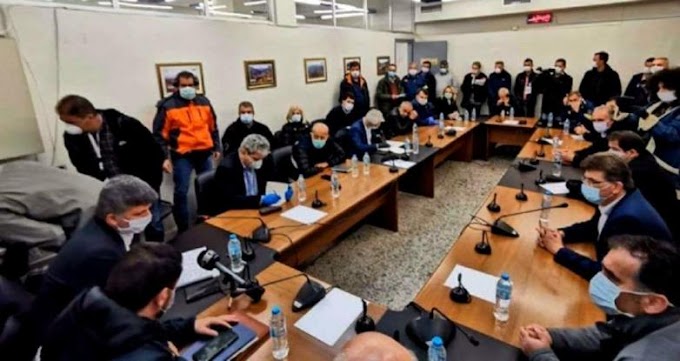 Του ...κορονοϊου έγινε στη σύσκεψη, της Κυριακής, στο χωριό Εχίνο, στην Ξάνθη. 