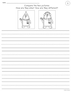 Compare and Contrast Writing Freebie! | Teacher's Take-Out