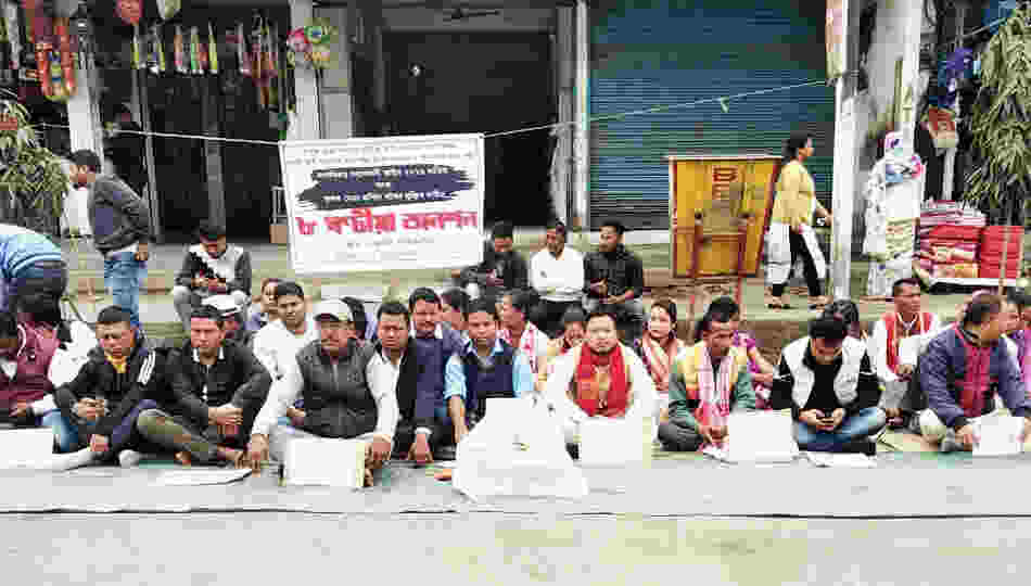 18-Hour Long Hunger Strike Against CAA and EIA in Nalbari