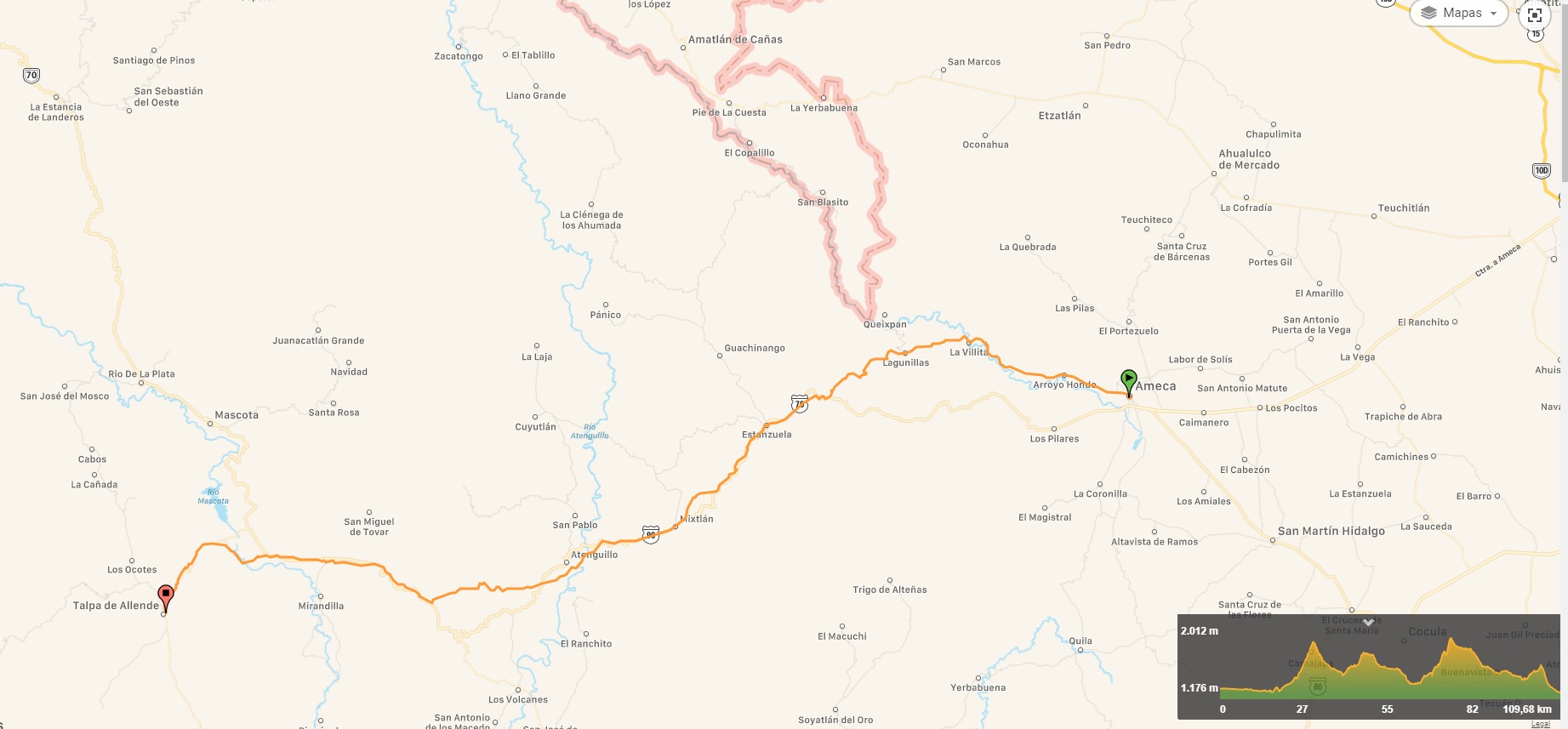 Camino a Talpa rutas y datos de interés Las rutas a Talpa