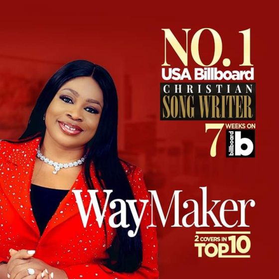  [Billboard] It’s not a competition – Sinach Emphasizes