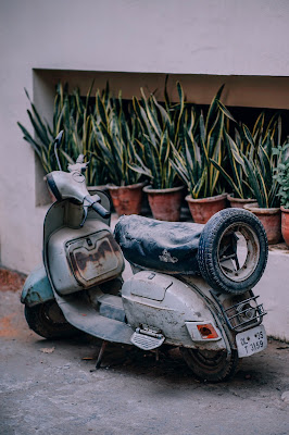reliving old scooter days Delhi