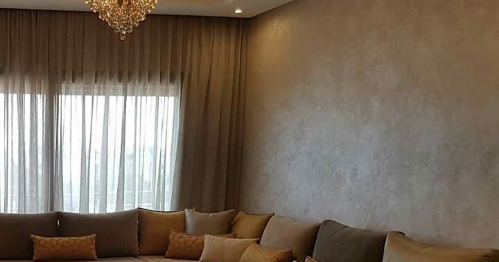 ديكورات صباغة الخيال بلاتينيا داخل المنزل ديكور مغربي