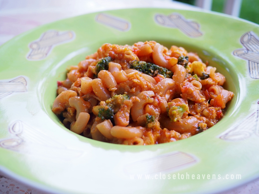 Pasta Napolitan ผัดมักกะโรนี ซอสมะเขือเทศ เมนูอาหารเด็ก ยอดฮิต