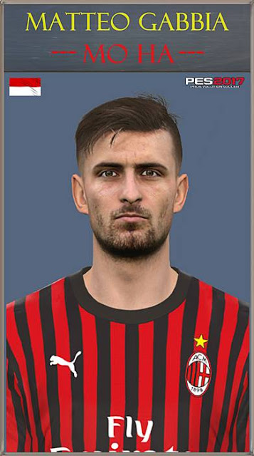 Pes 2017 Face Matteo Gabbia