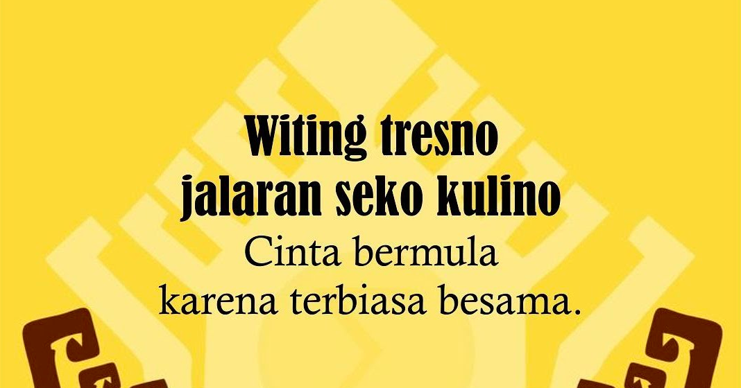 Kumpulan Peribahasa Jawa Dan Artinya Dengan Penjeasannya 100