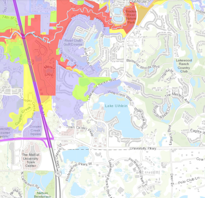 Lakewood Ranch FL Evacuation Zones - Flood