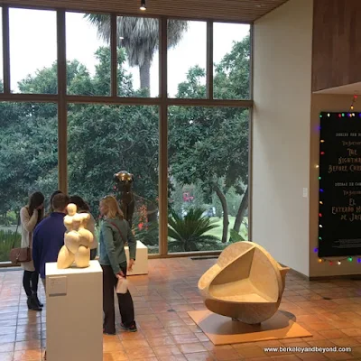 sculpture gallery in old wing at McNay Art Museum in San Antonio, Texas