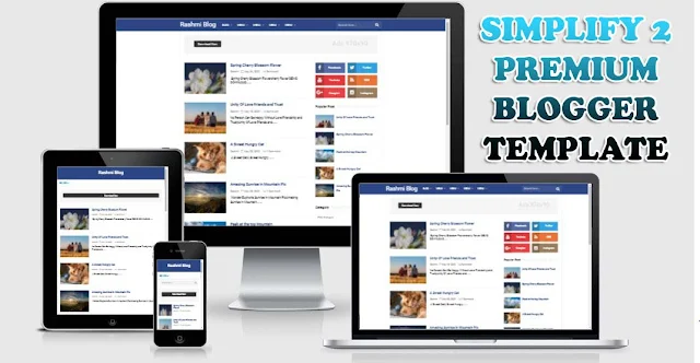 Simplify 2 Premium Blogger Template